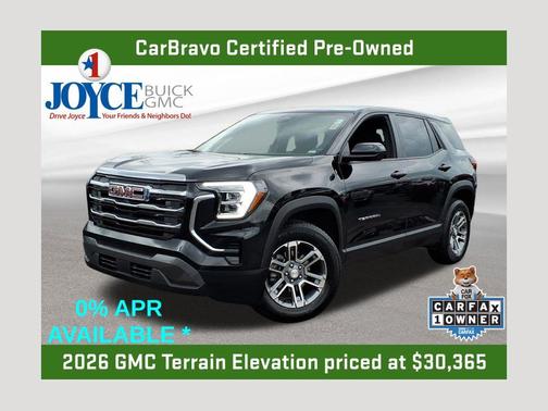 Ebony Twilight Metallic 2026 GMC Terrain Elevation