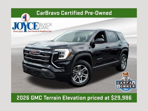 Ebony Twilight Metallic 2026 GMC Terrain Elevation