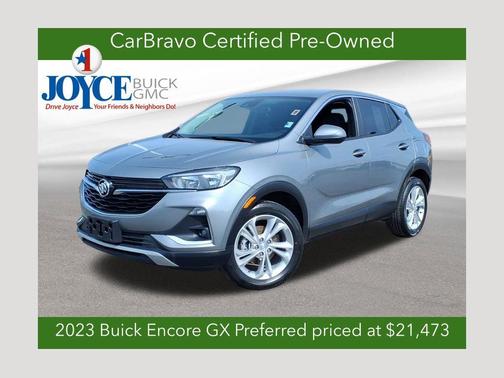 Moonstone Gray Metallic 2023 Buick Encore GX Preferred