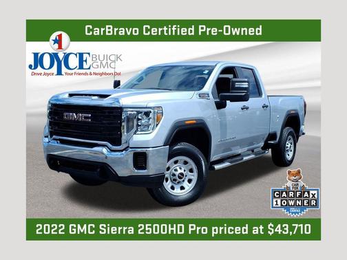 Quicksilver Metallic 2022 GMC Sierra 2500 Pro