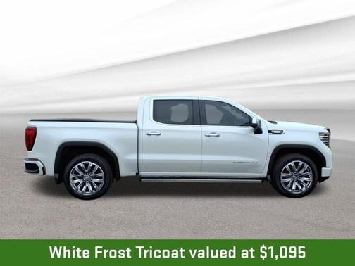 White Frost Tricoat 2023 GMC Sierra 1500 Denali