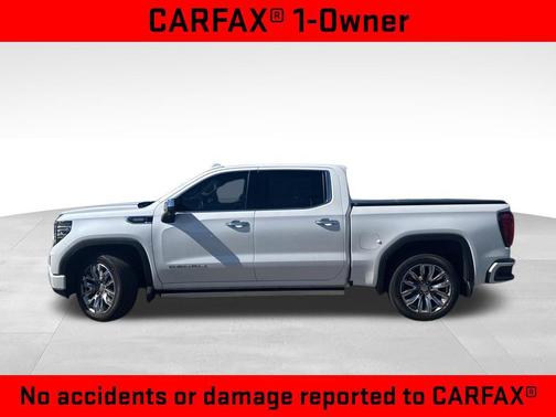 White Frost Tricoat 2023 GMC Sierra 1500 Denali