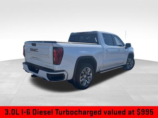 White Frost Tricoat 2023 GMC Sierra 1500 Denali