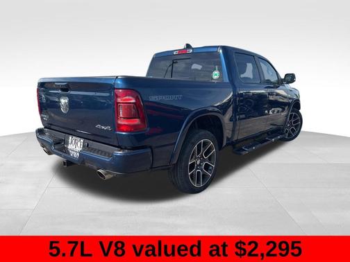 Patriot Blue Pearlcoat 2021 RAM 1500 Laramie