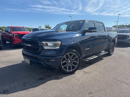 Patriot Blue Pearlcoat 2021 RAM 1500 Laramie