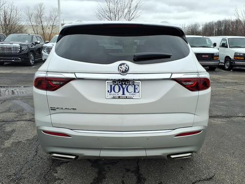 White Frost Tricoat 2023 Buick Enclave Essence