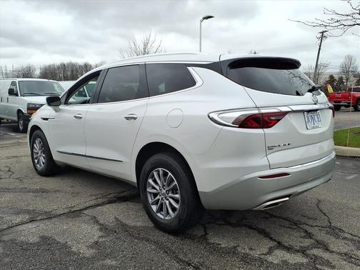 White Frost Tricoat 2023 Buick Enclave Essence