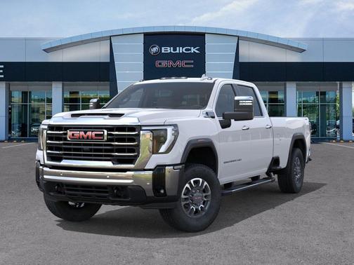 Glacier White Tricoat 2026 GMC Sierra 3500 SLT