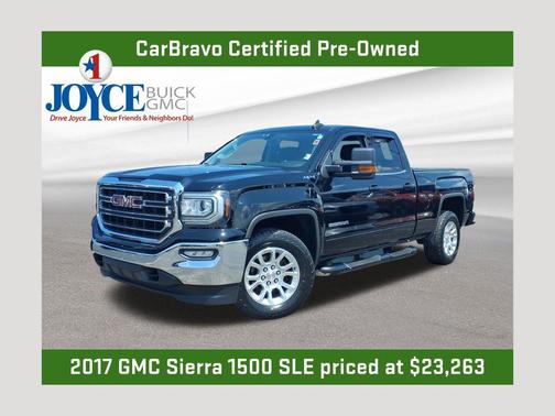Onyx Black 2017 GMC Sierra 1500 SLE