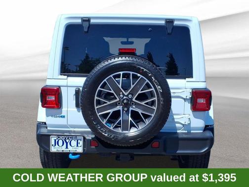 Bright White Clearcoat 2023 Jeep Wrangler Sahara 4xe