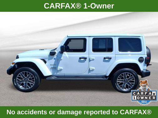Bright White Clearcoat 2023 Jeep Wrangler Sahara 4xe