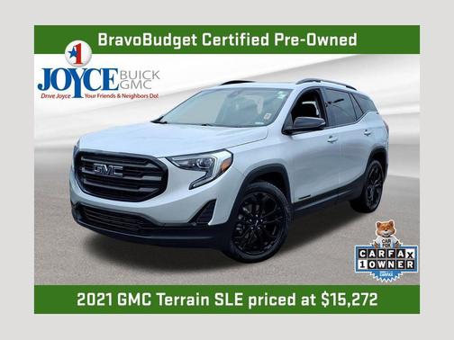 Quicksilver Metallic 2021 GMC Terrain SLE