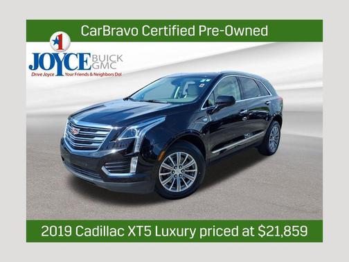 Stellar Black Metallic 2019 Cadillac XT5 Luxury