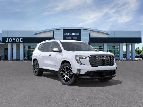 Glacier White Tricoat 2026 GMC Acadia Denali