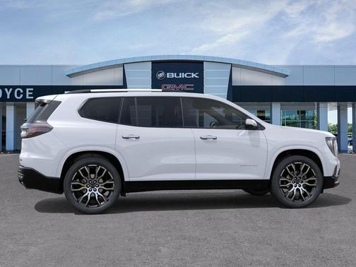 Glacier White Tricoat 2026 GMC Acadia Denali