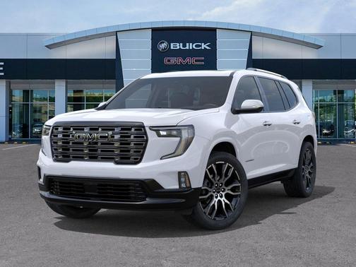 Glacier White Tricoat 2026 GMC Acadia Denali