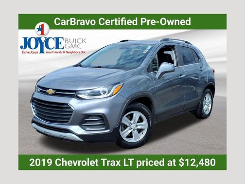 Satin Steel Metallic 2019 Chevrolet Trax LT