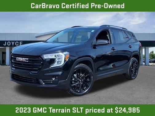 Ebony Twilight Metallic 2023 GMC Terrain SLT