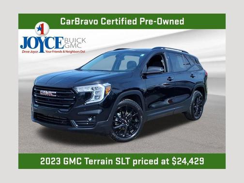 Ebony Twilight Metallic 2023 GMC Terrain SLT