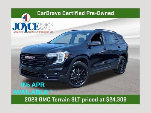 Ebony Twilight Metallic 2023 GMC Terrain SLT