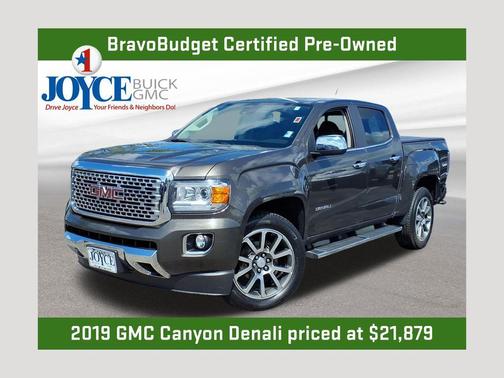 Smokey Quartz Metallic 2019 GMC Canyon Denali