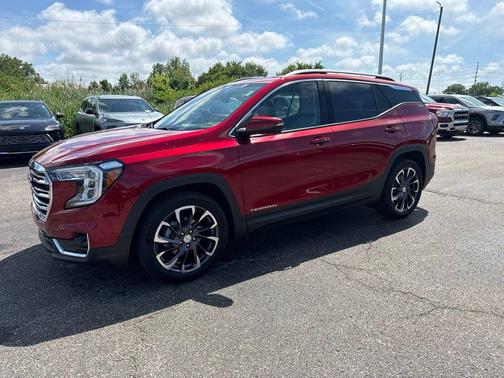 Volcanic Red Tintcoat 2023 GMC Terrain SLT