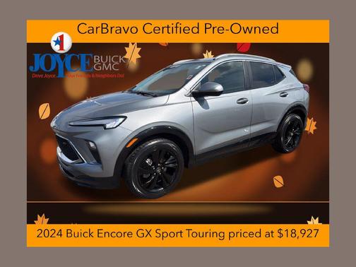 Moonstone Gray Metallic 2024 Buick Encore GX Sport Touring