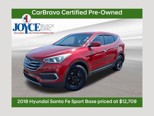 Serrano Red 2018 Hyundai Santa Fe Sport 2.4L