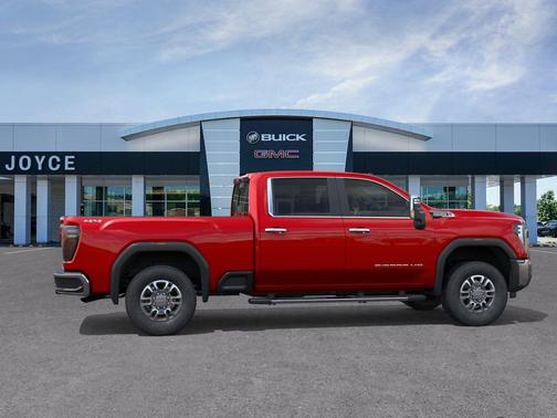 Volcanic Red Tintcoat 2026 GMC Sierra 2500 SLT