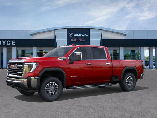 Volcanic Red Tintcoat 2026 GMC Sierra 2500 SLT