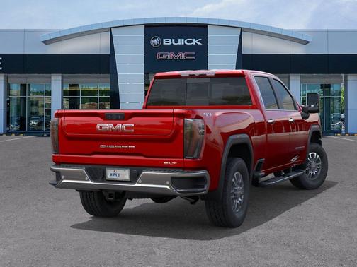 Volcanic Red Tintcoat 2026 GMC Sierra 2500 SLT