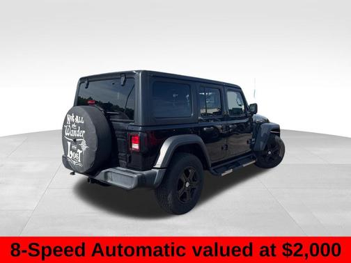 Black Clearcoat 2018 Jeep Wrangler Unlimited Sport