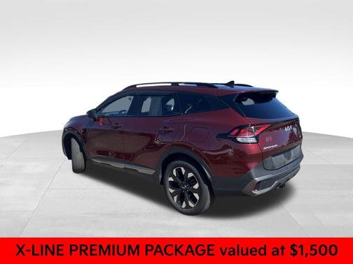 Dawning Red 2024 Kia Sportage X-Line
