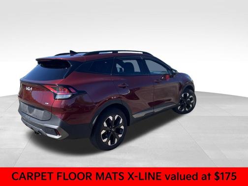 Dawning Red 2024 Kia Sportage X-Line