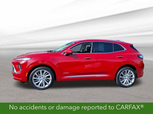 Brilliant Red 2025 Buick Envision Avenir