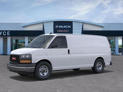 Summit White 2026 GMC Savana 2500 Work Van