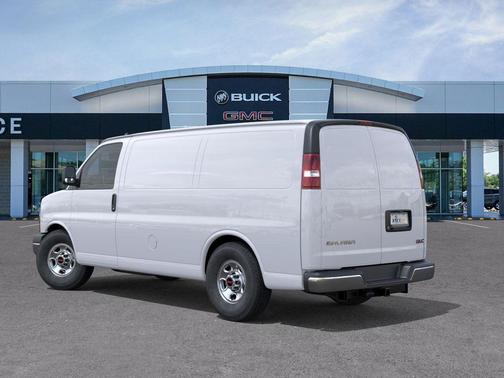 Summit White 2026 GMC Savana 2500 Work Van