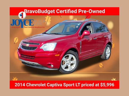 Crystal Red Tintcoat 2014 Chevrolet Captiva Sport LT