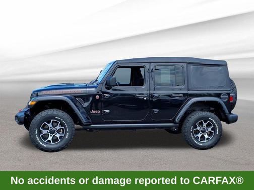 Black Clearcoat 2022 Jeep Wrangler Unlimited Rubicon