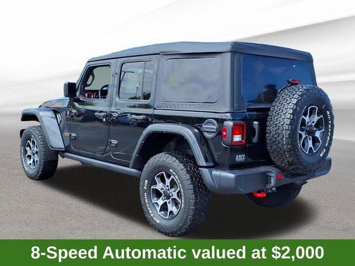 Black Clearcoat 2022 Jeep Wrangler Unlimited Rubicon