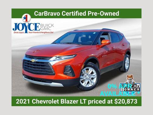 Cayenne Orange Metallic 2021 Chevrolet Blazer 2LT