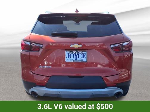 Cayenne Orange Metallic 2021 Chevrolet Blazer 2LT