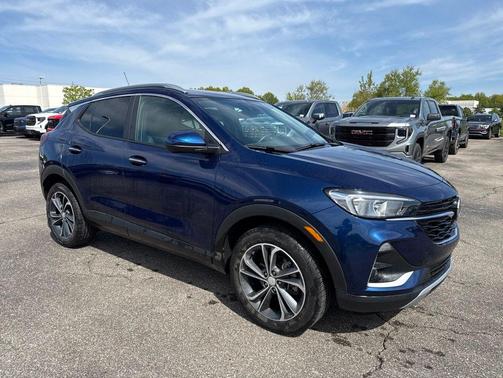 Sapphire Metallic 2023 Buick Encore GX Select