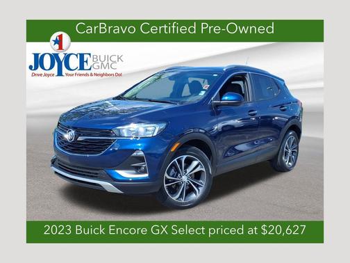 Sapphire Metallic 2023 Buick Encore GX Select