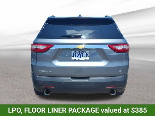 Satin Steel Metallic 2019 Chevrolet Traverse LT Cloth