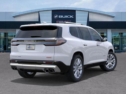 Glacier White Tricoat 2026 GMC Acadia Denali