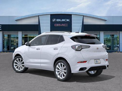 White Frost Tricoat 2026 Buick Encore GX Avenir