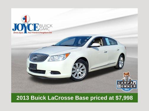 White Diamond Tricoat 2013 Buick LaCrosse Base