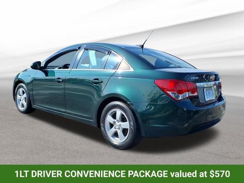 Rainforest Green Metallic 2014 Chevrolet Cruze 1LT