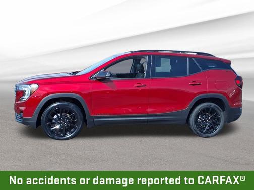 Volcanic Red Tintcoat 2023 GMC Terrain SLT